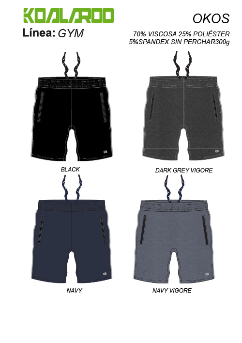 Pantalón corto Okos hombre, Koalaroo - Imagen 3