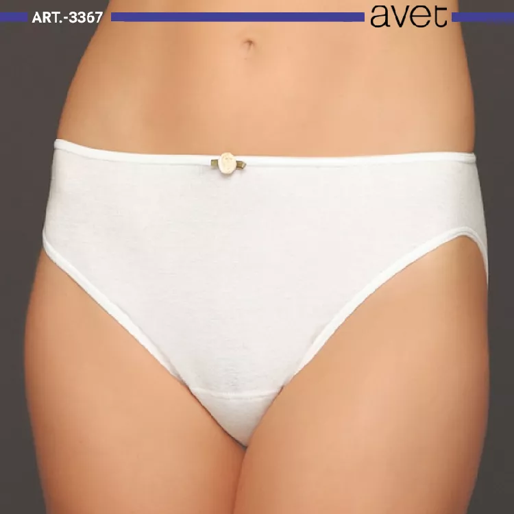 Braga bikini de algodón 3367, Avet - Imagen 2