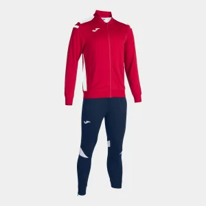 Chandal rojo y marino. Chaqueta + pantalón, marca Joma