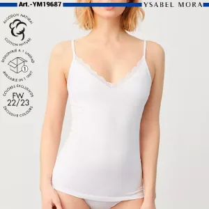 Camiseta interior tirantes 19687 mujer, Ysabel Mora