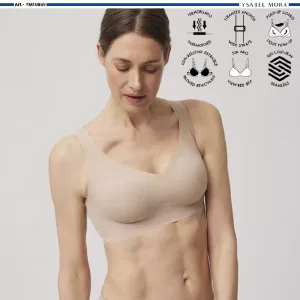 Sujetador sin aro con relleno push up 10059, Ysabel Mora