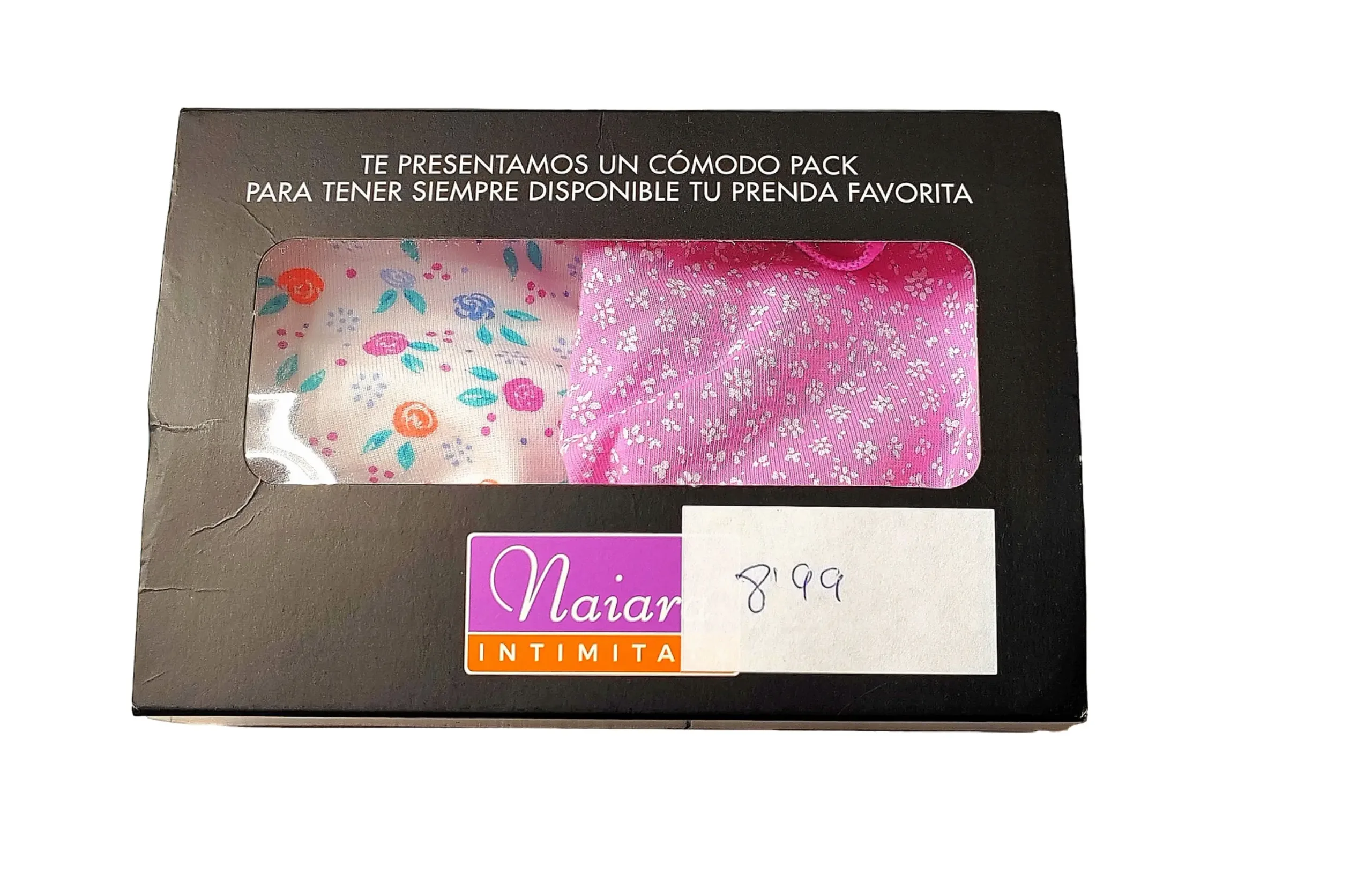 Pack 2 bragas bikini algodón 680 mujer, Naiara