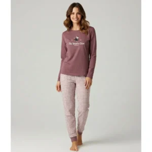 Pijama invierno Cozy Westie mujer, Little Unicorn