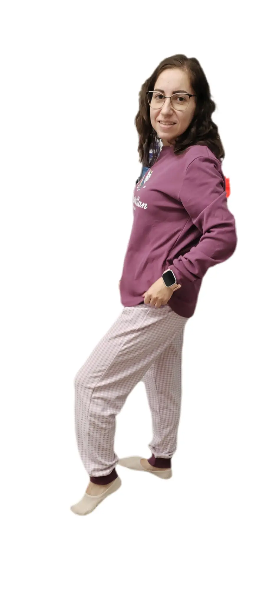 Pijama invierno Cozy Westie mujer, Little Unicorn - Imagen 2